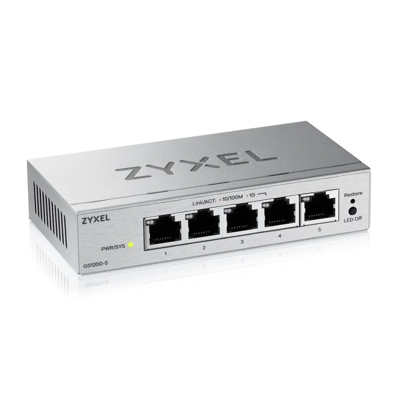 Switch ZyXEL GS1200-5V3-EU0101F